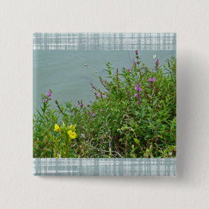 Wildblommor vid Grönt Lane Reservoir Knapp