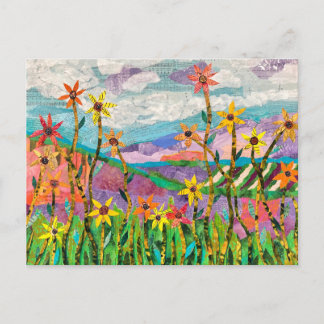 Wildblommor Vykort