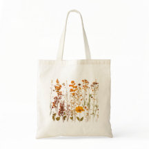 Wildblommte Tote Bag