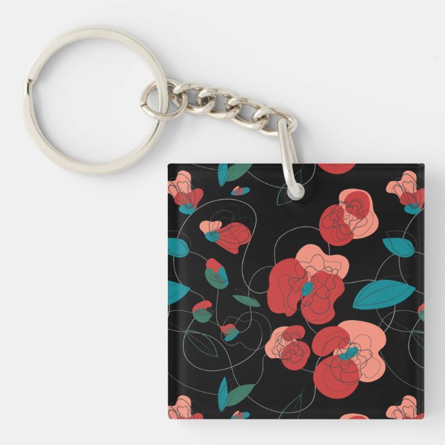 WildblommWonderland | Stiliserade blommor mönster (Framsidan)