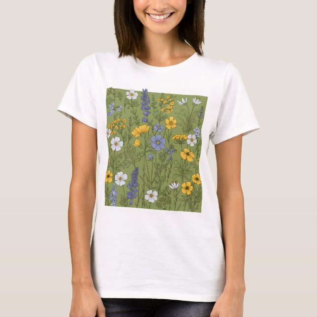 Wildblommy Harmony Tee (Framsida)