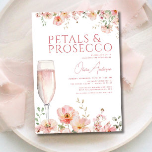 WildblomPetals & Proseccos Möhippa Inbjudningar