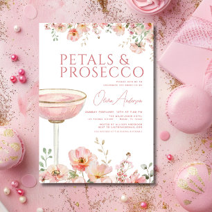 WildblomPetals & Proseccos Möhippa Inbjudningar