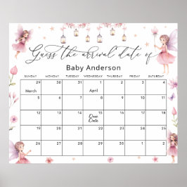 Wildblomprinsessan Gissa förfallodatum Poster