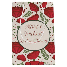 WildblomRed Poppy Baby Shower