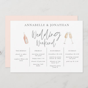 Wildblomrocka bröllop helg, modern ruttväg