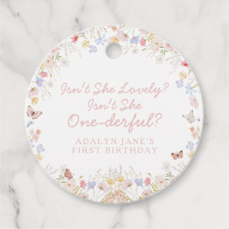 Wildbloms är inte hennes favorittagg gåvor etiketter