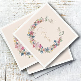 Wildbloms Birthday Elegant Pappersservett