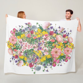 Wildbloms Blommigt Mysigt Botanical Fleece Blanket
