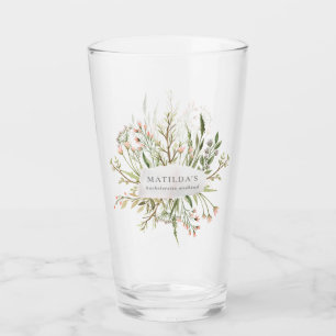 Wildbloms blommigt rustic farmhouse rosa girly gla glaskopp