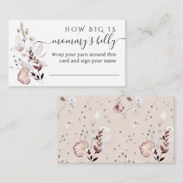 Wildbloms hur stort är Mamma Belly Game Tilläggskort