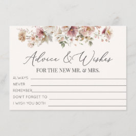 Wildbloms Möhippa Advice och Önskemål Tilläggskort