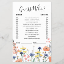 Wildbloms möhippa gissar vem som spelar