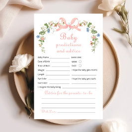 Wildbloms Rosa Bow Baby Predictions and Advice