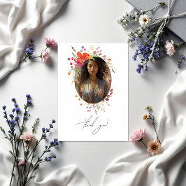 Wildbloms Studenten Photo Collage Tack Kort