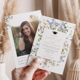 Wildbloms Studentfest-inbjudan visemisk Inbjudningar