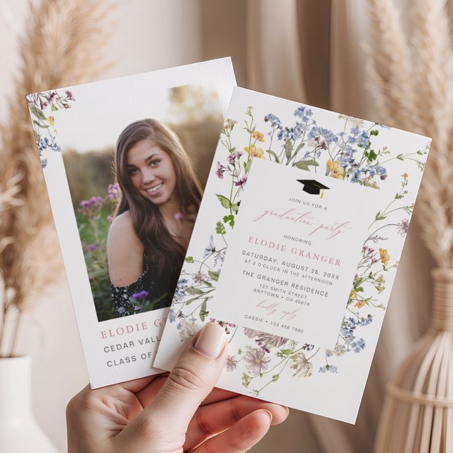 Wildbloms Studentfest-inbjudan visemisk Inbjudningar (Skapare uppladdad)