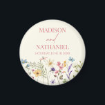 Wildbloms Vild Flower Blommigt Garden Wedding Magnet<br><div class="desc">Det här är Wildblommes Vild Flower Blommigt Garden Wedding Magnets!</div>