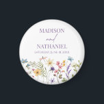 Wildbloms Vild Flower Blommigt Garden Wedding Magnet<br><div class="desc">Det här är Wildblommes Vild Flower Blommigt Garden Wedding Magnets!</div>
