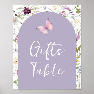 Wildbloms Vild ONE Butterfly Garden Gifts Bord Poster
