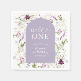 Wildbloms Vild ONE Butterfly Garden Party Papper Pappersservett