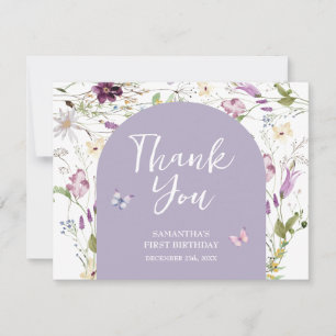 Wildbloms Vild ONE Butterfly Garden Party Tack Kort