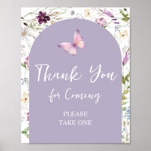 Wildbloms Vild ONE Butterfly Garden Tack Poster