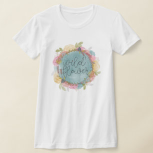 Wildbloms Wandeans Blommigt T Shirt