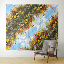 Wildblomsblommans väggfack
