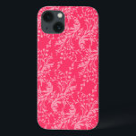 Wildblomsdamm med mönster från röd rosa<br><div class="desc">Modern vildblomsmodersmjölk mumlade ipad cover i djupt röda rosor. Perfekt gåva till flickor och kvinnor. Sarah Trett har utformat en unik vildblomsdammdesign.</div>