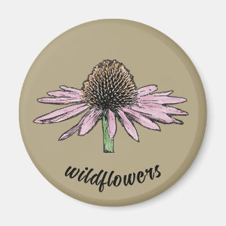 Wildblomsketch Magnet