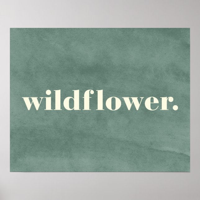 Wildblomsoffert Poster (Framsidan)