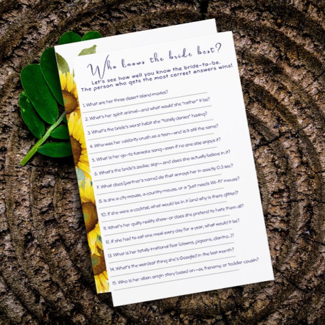 Wildblomsolrosspel möhippa party (Skapare uppladdad)