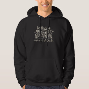 Wildblomster End Life Doula Hospice Nurse Palliat Hoodie