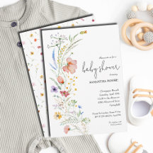 Wildblomsterbabyskor