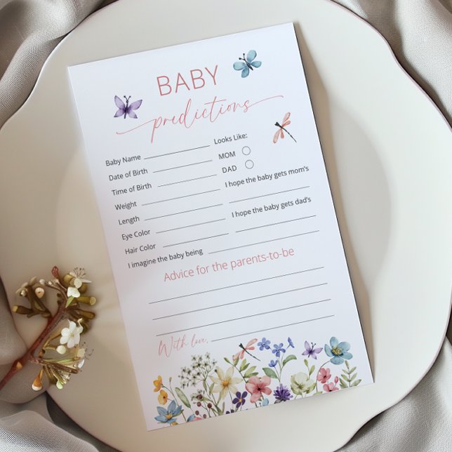 Wildblomsterfjäril Garden Baby Predictions (Skapare uppladdad)