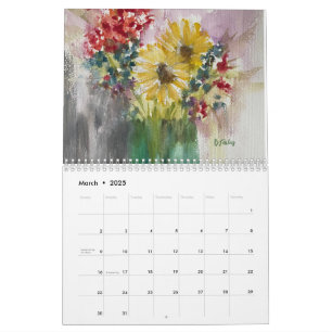 Wildblomsterkalender 2025 kalender