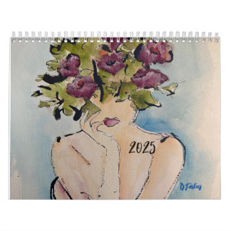 Wildblomsterkalender 2025 kalender