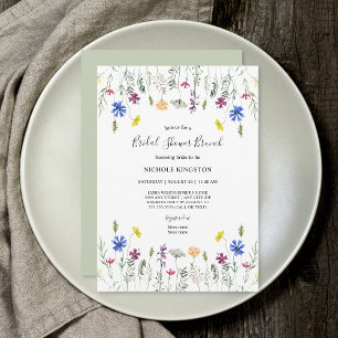 Wildblomsterträdgårdsmästare i Möhippa Brunch-inbj Inbjudningar