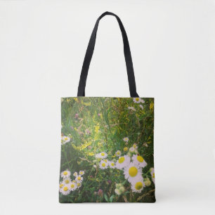 Wildblomtote Tygkasse