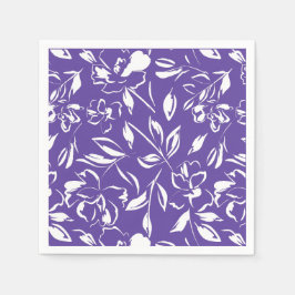 WildblomViolet Baby Shower Pappersservett