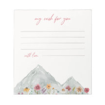 WildblomWish Notecards | Wildblomma