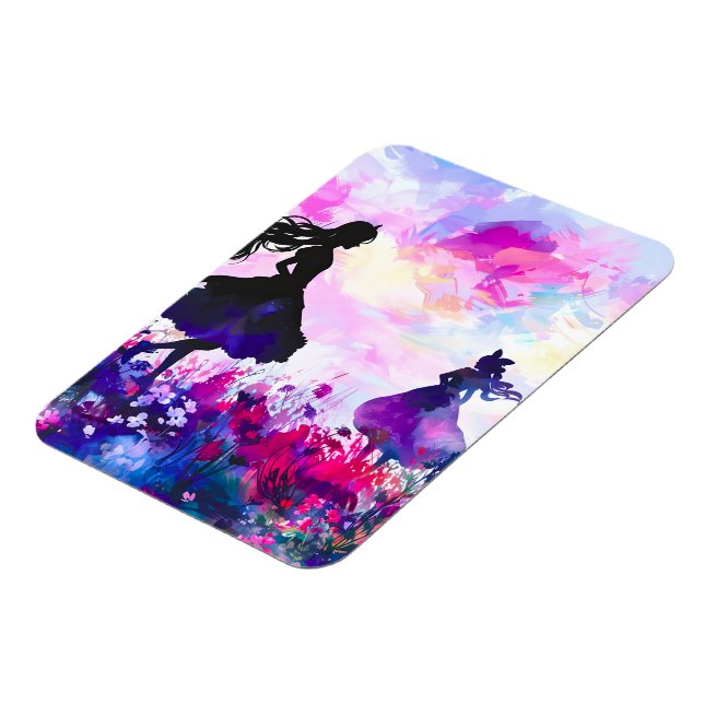 WildblomWonderland Watercolor Magnet (Vänstra Sidan)