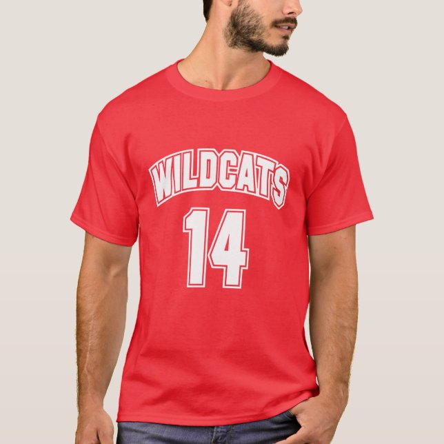 Wildcat 14 Jersey T Shirt (Framsida)