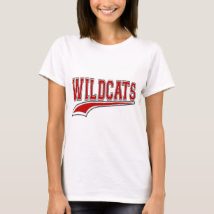 Wildcat Mascot (Red) Shirt T