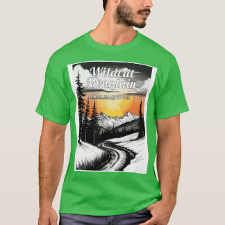 Wildcat Mounny Hampshire usa ski 2 T Shirt