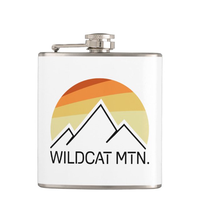 Wildcat Mountain New Hampshire Retro Fickplunta (Framsidan)