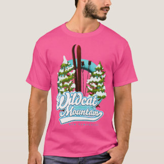 Wildcat Mountain new hampshire retro ski T Shirt