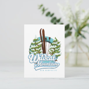 Wildcat Mountain New Hampshire Skidposter Vykort