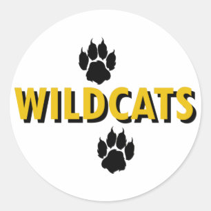 Wildcat Runt Klistermärke